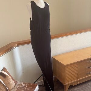 Super sexy TYLIE MALIBU REVOLVE XS Elegant Black Sleeveless Maxi Dress